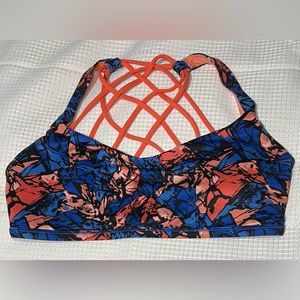 Lululemon Free To Be Bra (Wild)
Mini Paint Storm Harbor Blue Multi / Cape Red